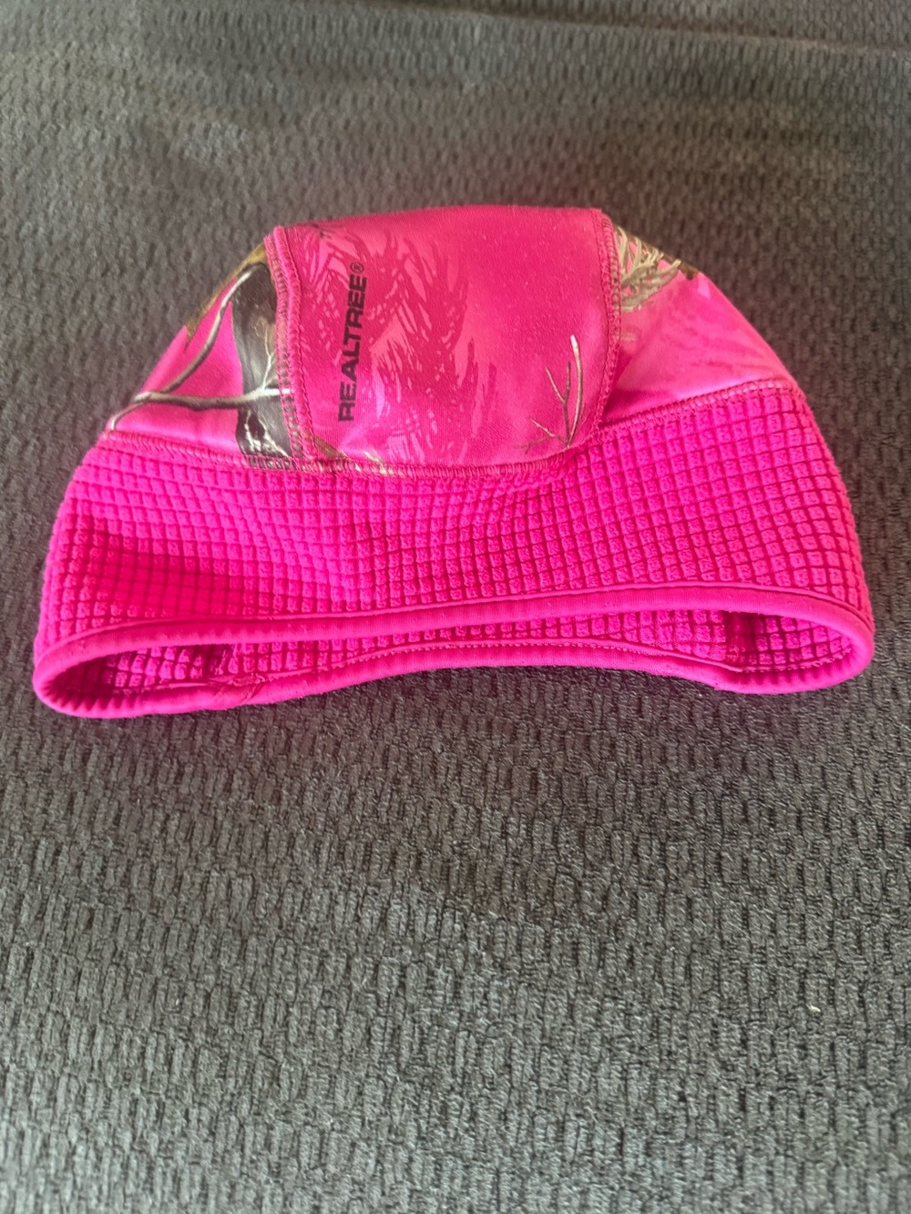 Realtree Bright Hot Pink Fleece Headband